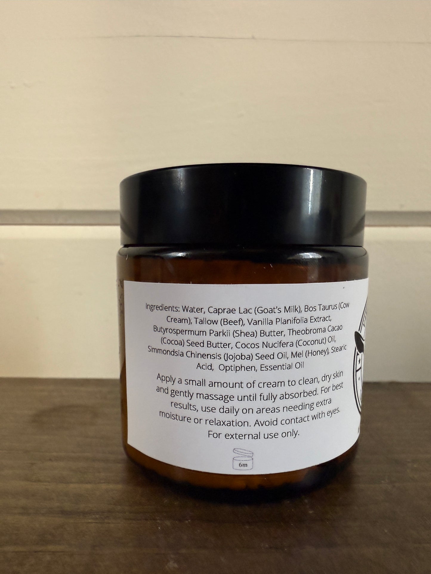 Vanilla & Honey Tallow Cream