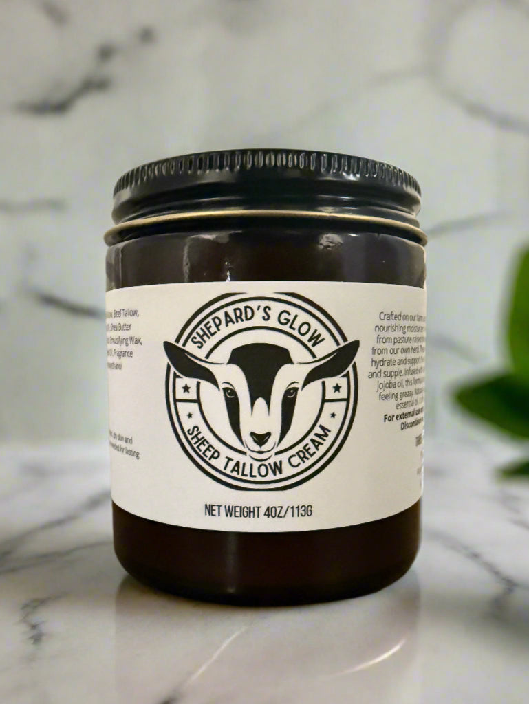 Shepards Glow Sheep Tallow Creams
