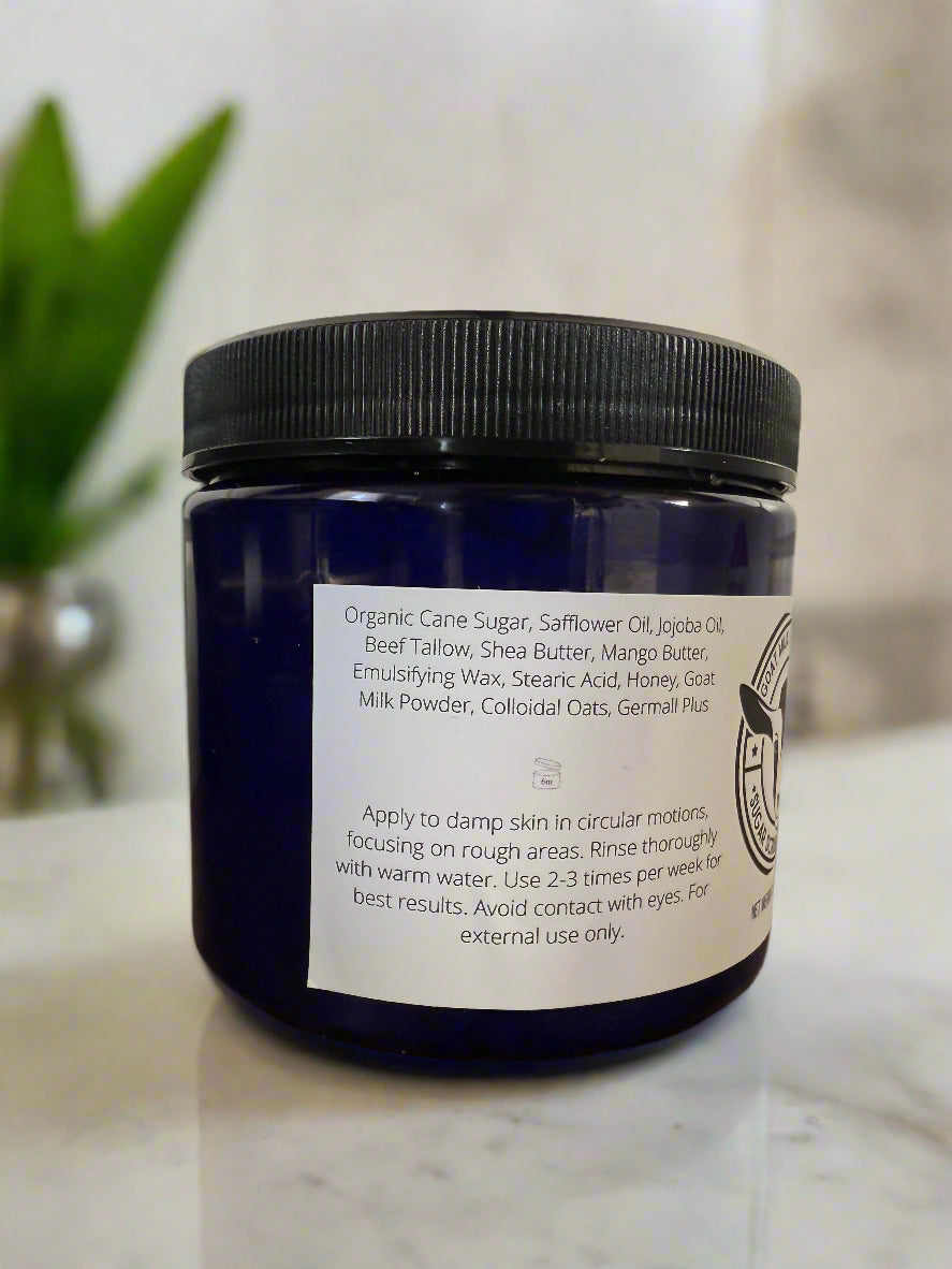 Goat Milk, Oats & Honey Sugar Scrub Skin Polish