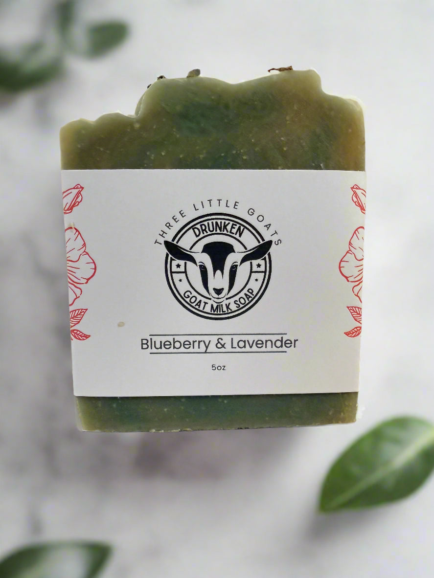 Drunken Goat Milk™ Blueberry & Lavender Soap