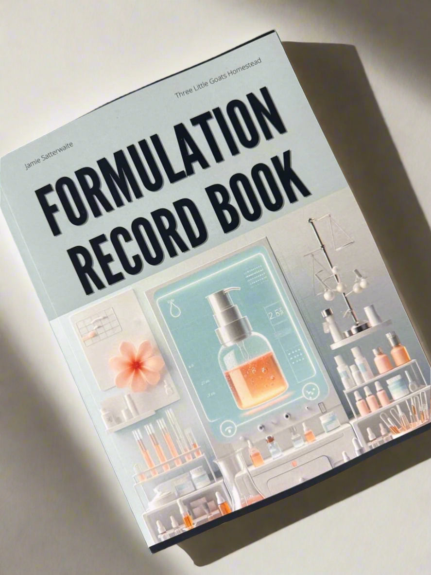 Formulation Record Keeping Book