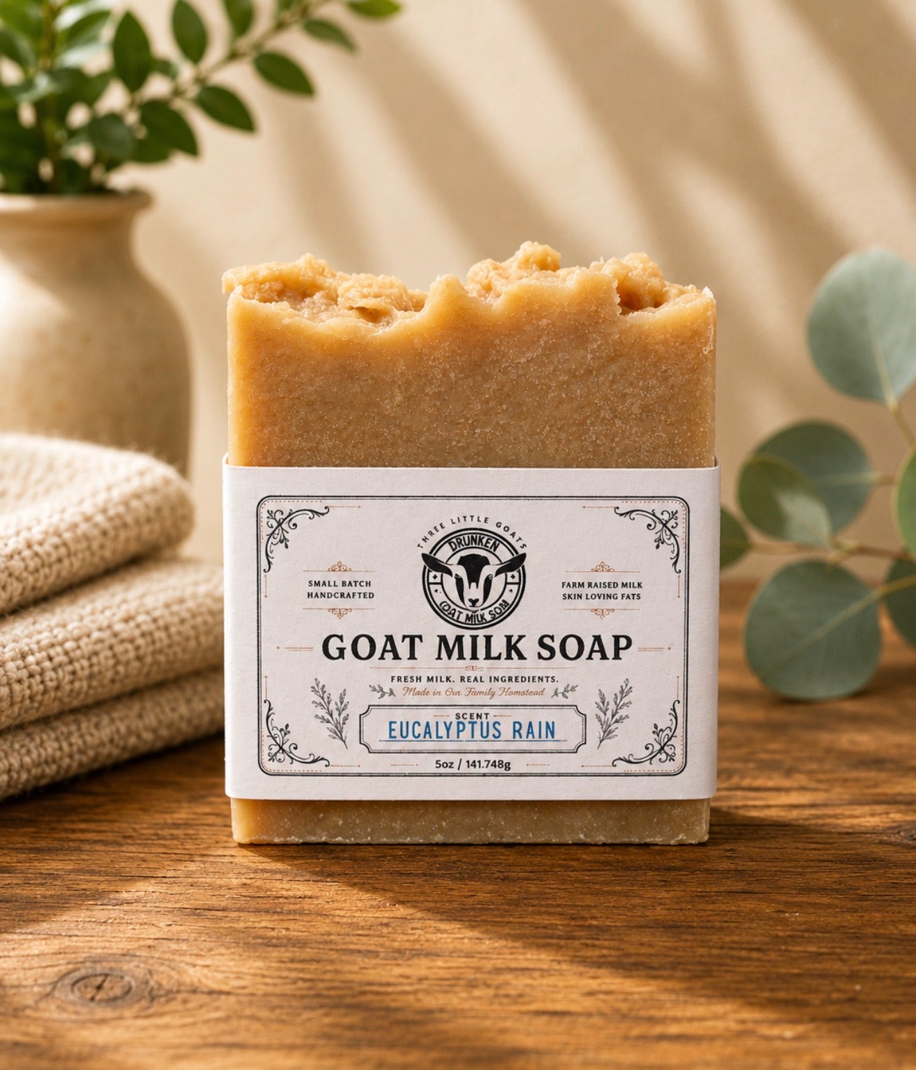Drunken Goat Milk™ Eucalyptus Rain