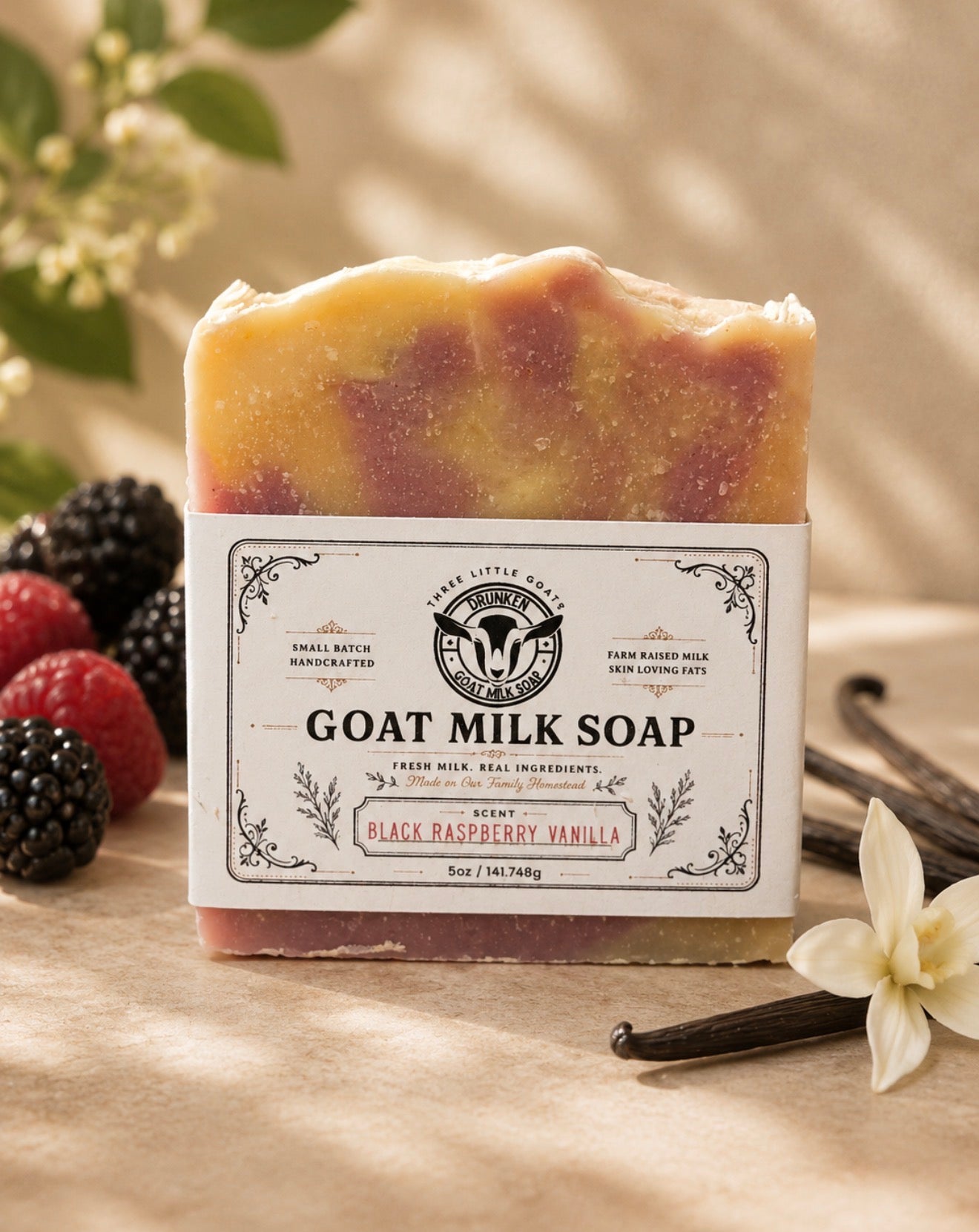 Drunken Goat Milk™ Black Raspberry Vanilla