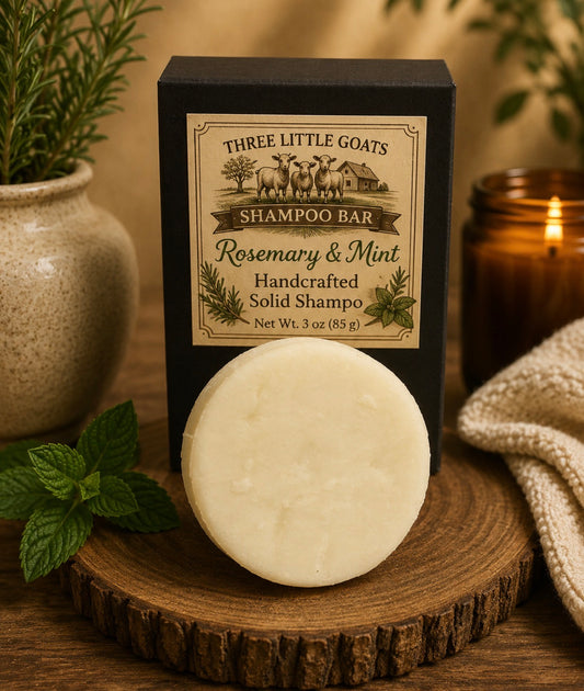 Three Little Goats Shampoo Bars