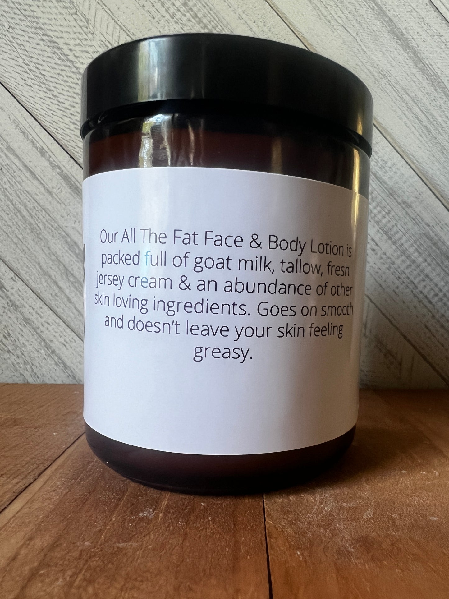 All The Fat Goat Milk Night Time Cream 8oz