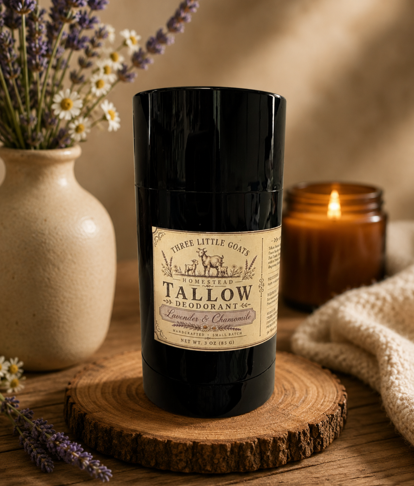 Tallow Deodorant - All Natural Deodorant