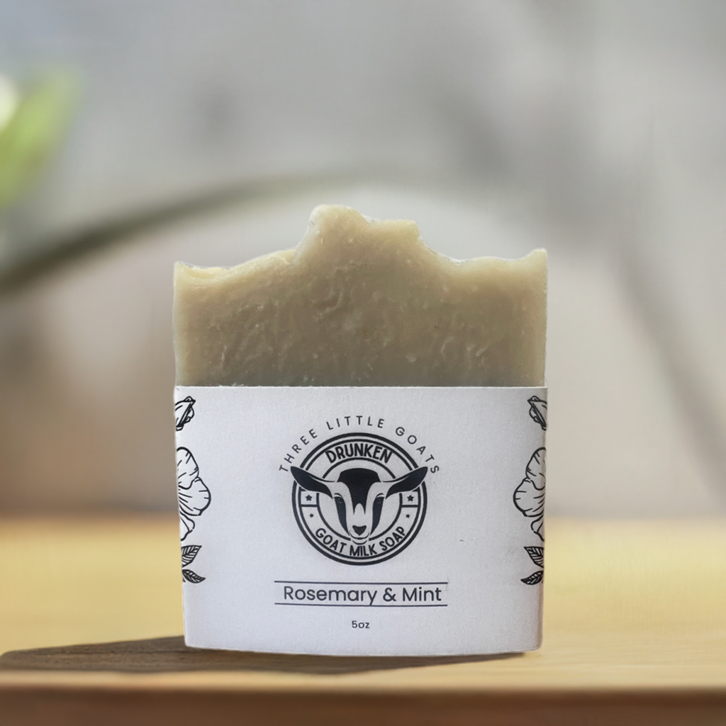 Drunken Goat Milk™ Rosemary & Mint Soap