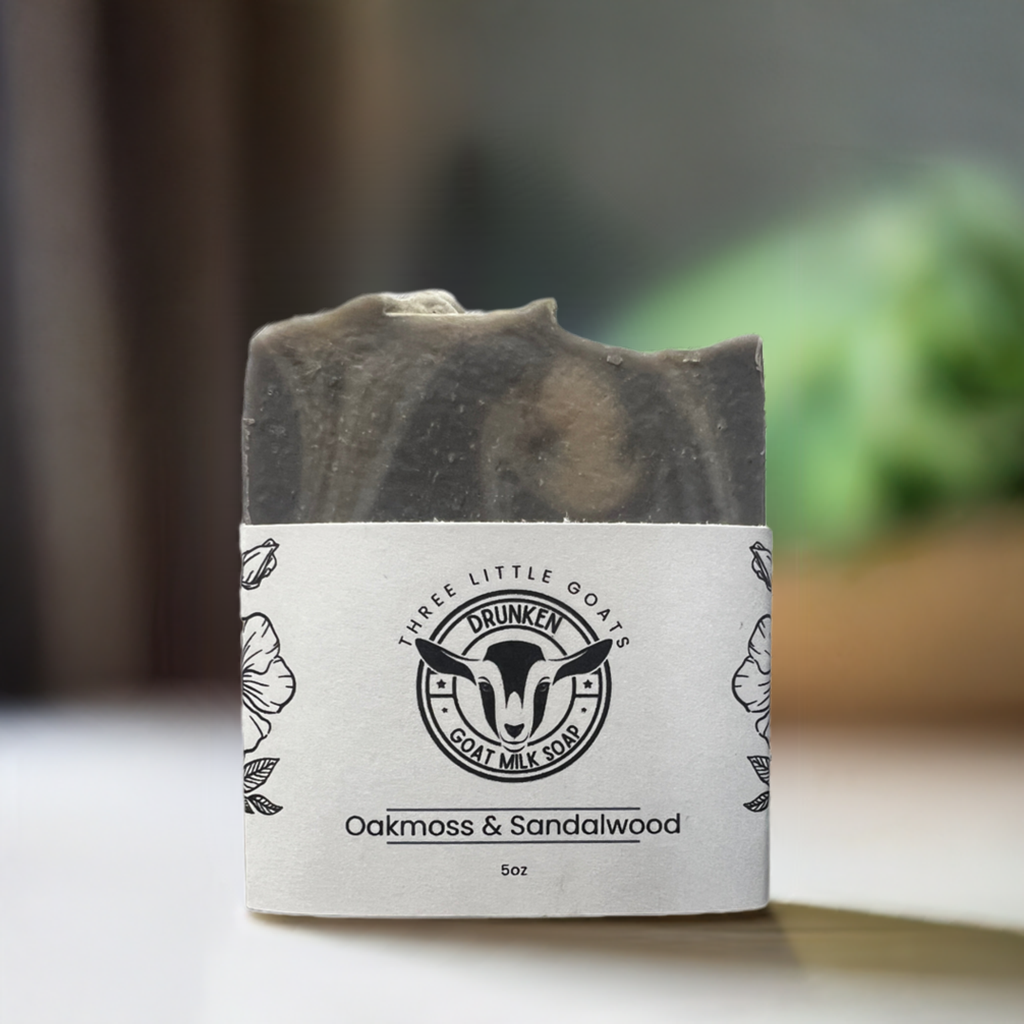 Drunken Goat Milk™ Oakmoss & Sandalwood Soap