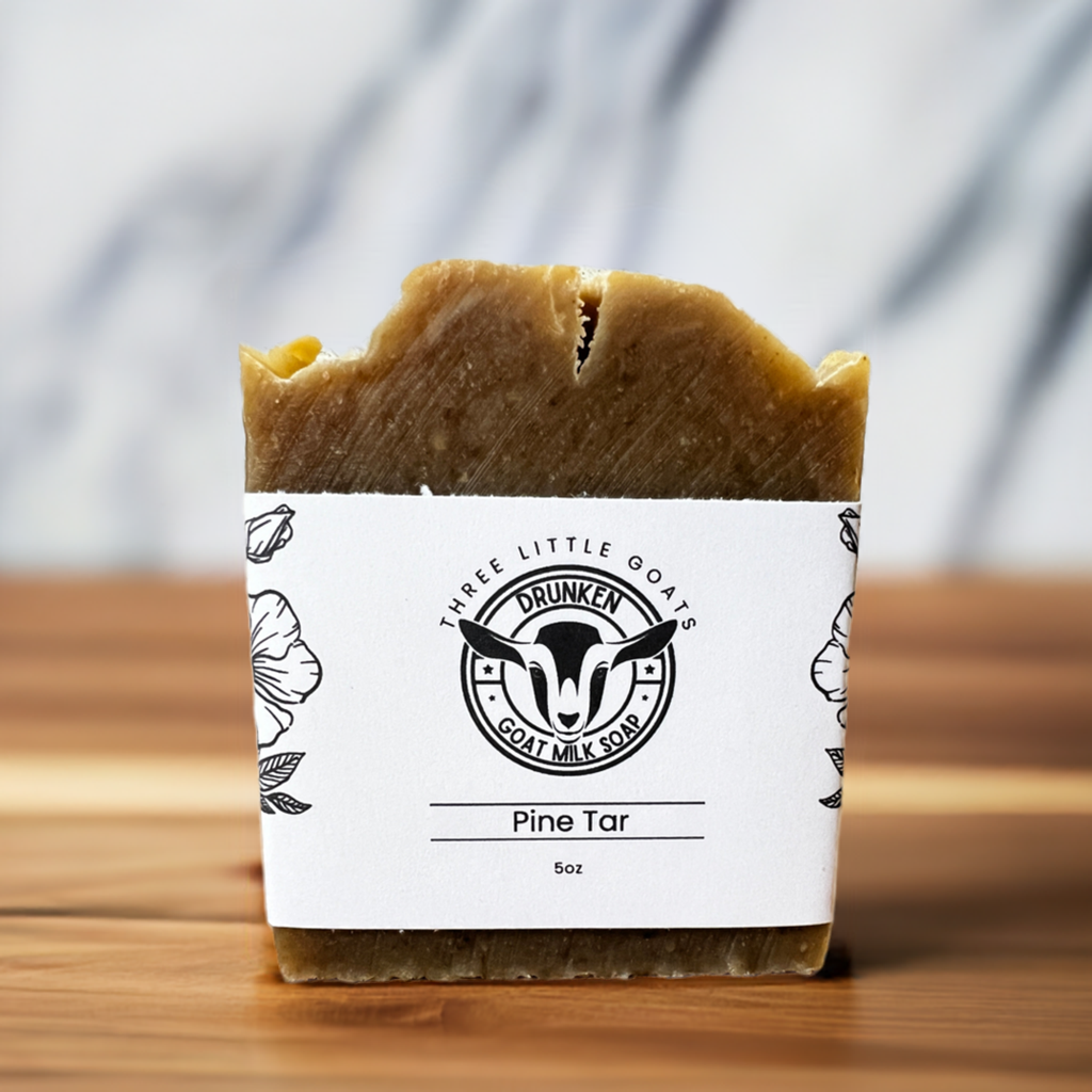 Drunken Goat Milk™ Pine Tar Soap