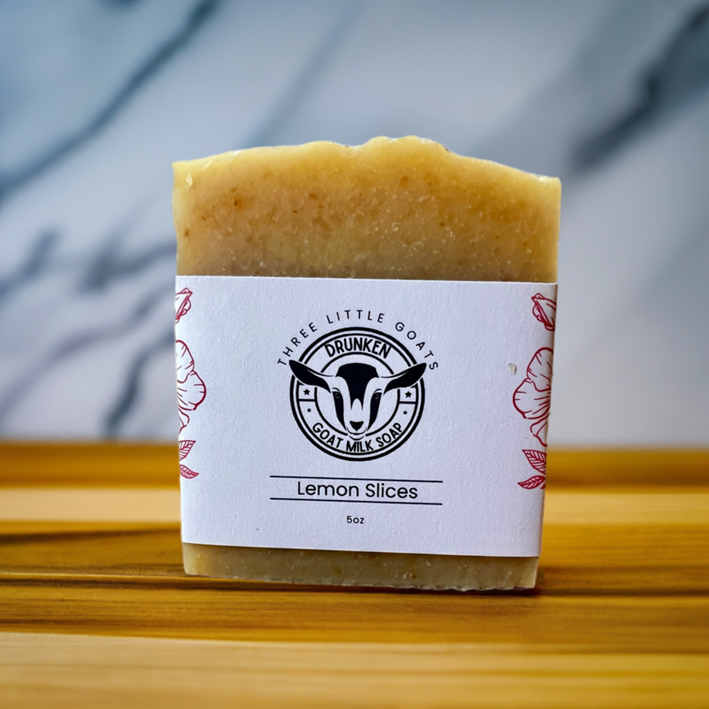 Our Drunken Goat Milk™ Lemon Slice Soap