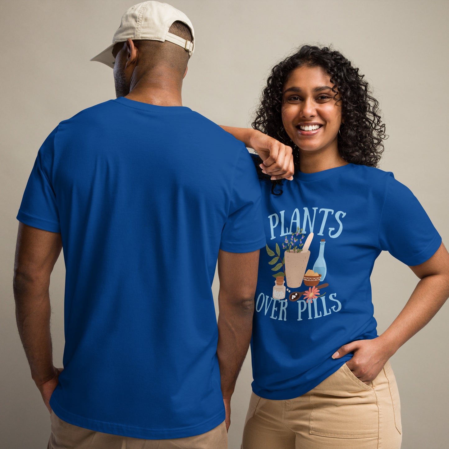 Plants over Pills Unisex t-shirt