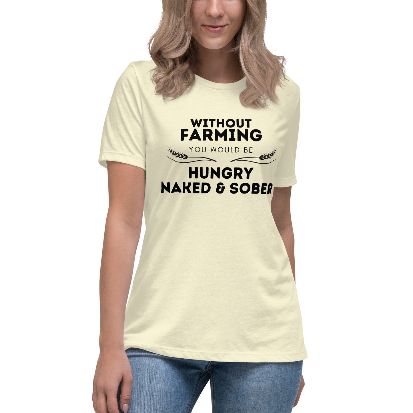 Without Farming Womens Shirt