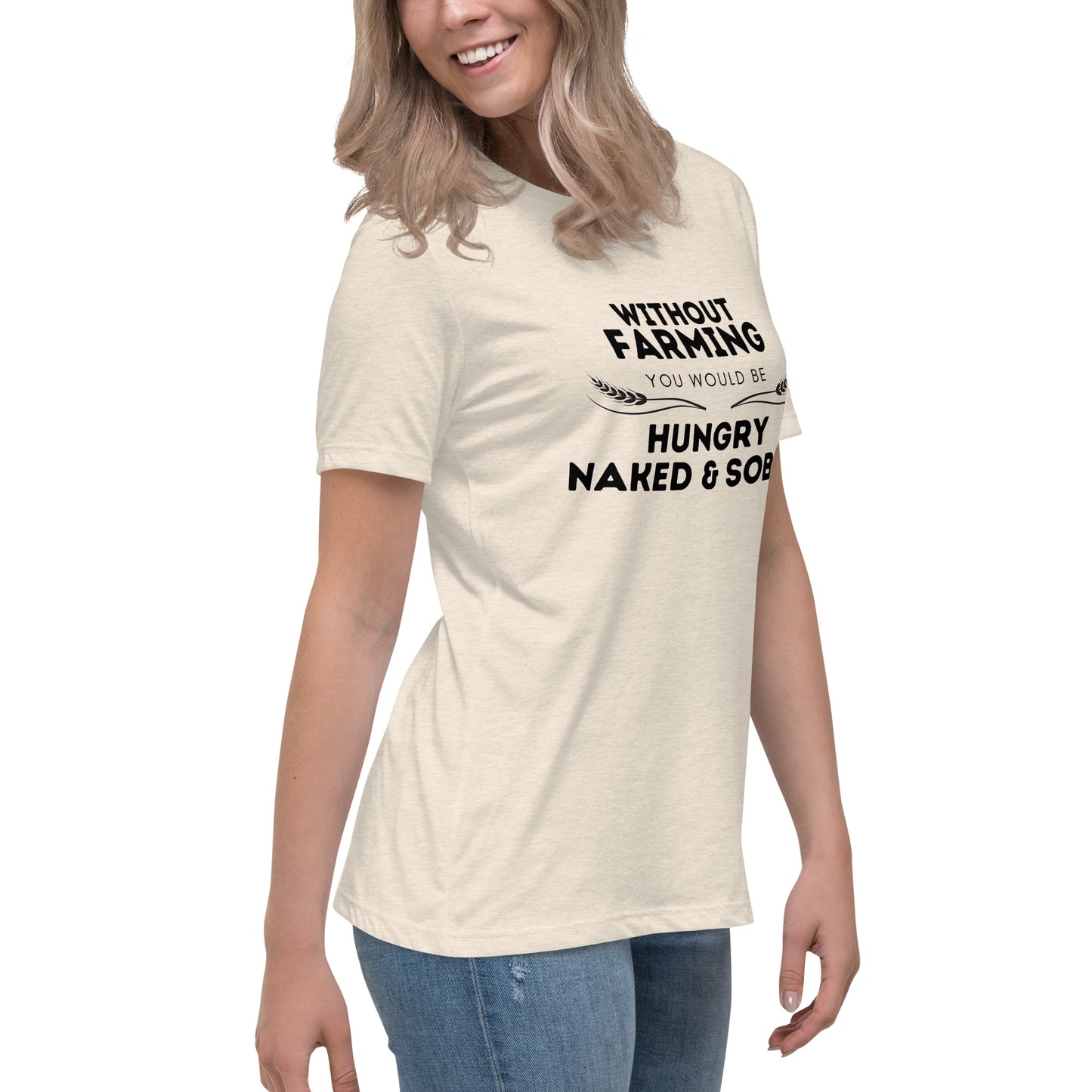 Without Farming Womens Shirt